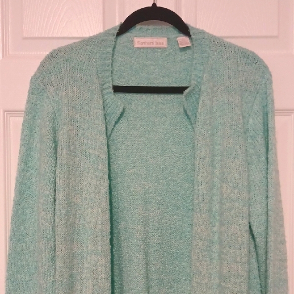 Northern Isles Sweaters - Women's Aqua Mint Cardigan